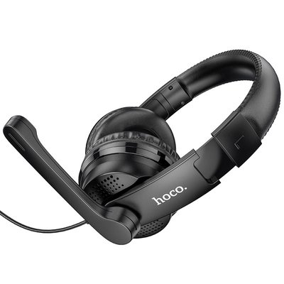 Замовити Навушники Hoco W103 Magic tour gaming headphones Black 09869 в магазині IBANAN