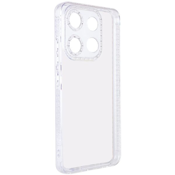 Чехол TPU Starfall Clear для Tecno pop 7 440100074 фото 2 Купить в интернет-магазине IBANAN