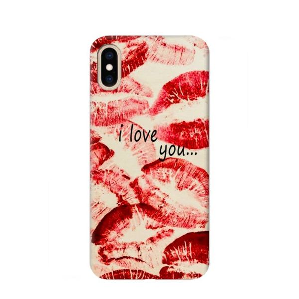 Чохол для iPhone XS Max (6.5″) (5.8"") Принт: "I love you" 3701010410 фото 1 Купити в інтернет-магазині IBANAN