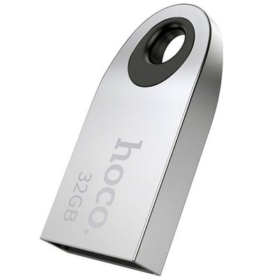 Замовити Флеш накопичувач USB 2.0 Hoco UD9 32GB (Срібний) 53987 в магазині IBANAN
