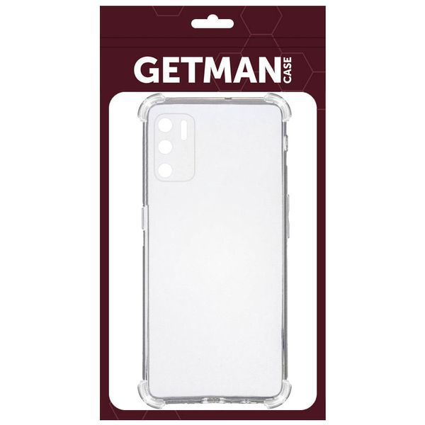 TPU чехол GETMAN Ease logo усиленные углы для Oppo A16s / A16 / A54s 430100107 фото 2 Купить в интернет-магазине IBANAN