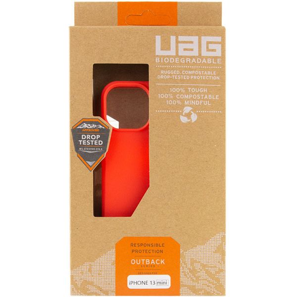 Чехол UAG OUTBACK BIO для iPhone 13 mini (5.4"") 3701015492 фото 7 Купить в интернет-магазине IBANAN