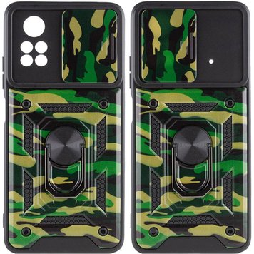 Противударный чехол Camshield Serge Ring Camo для Xiaomi Poco X4 Pro 5G 390100867 фото 1 Купить в интернет-магазине IBANAN