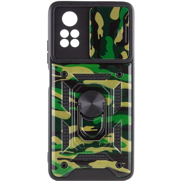 Противударный чехол Camshield Serge Ring Camo для Xiaomi Poco X4 Pro 5G 390100867 фото 2 Купить в интернет-магазине IBANAN