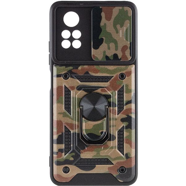 Противударный чехол Camshield Serge Ring Camo для Xiaomi Poco X4 Pro 5G 390100868 фото 2 Купить в интернет-магазине IBANAN