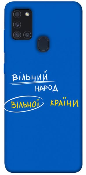 Чехол IBANAN Свободная страна для Samsung Galaxy A21s 380100446 фото 1 Купить в интернет-магазине IBANAN