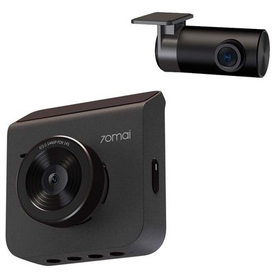 Замовити Відеореєстратор + камера Xiaomi 70mai Smart Dash Cam A400 - 1 Set (A400 + RC09) Black (Global Versio 10476 в магазині IBANAN