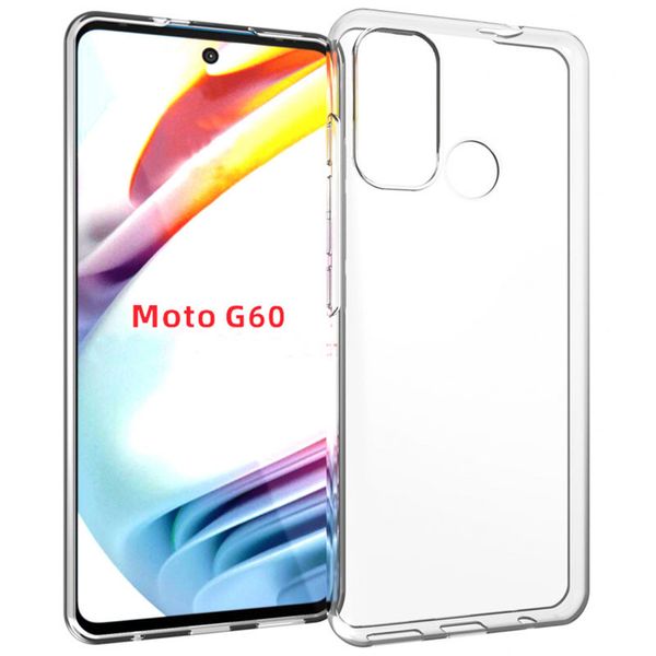 Чехол TPU Epic Transparent 1,5 мм для Motorola Moto G60 470100012 фото 1 Купить в интернет-магазине IBANAN